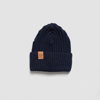 LIV Beanie    100% merino blue image