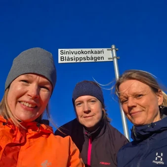 Samla kilometrar - Blåsippbågens damer kuva