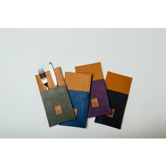 Bestickfodral – Captains Table (6-pack) SVART+RÖD image