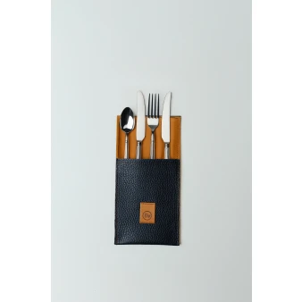 Bestickfodral – Captains Table (6-pack) SVART image