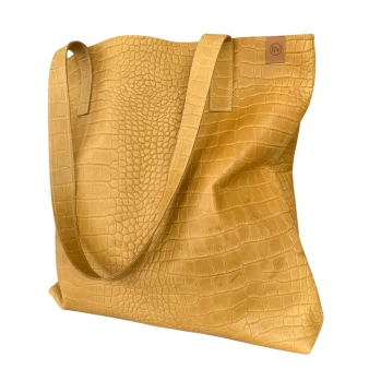LIV x Baltic Tote Bag Yellow Croc image