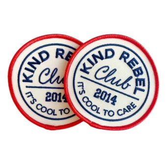 Halarmärke Kind rebel club image
